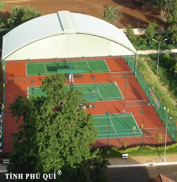 Mái che tennis Bạt Wimbledon